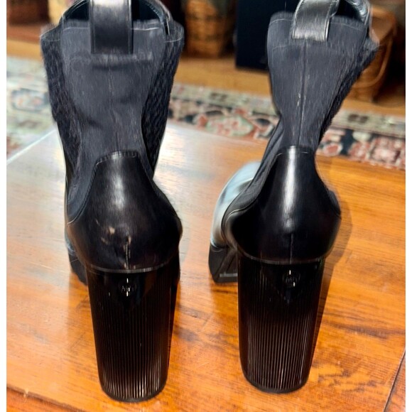 Michael Kors Cramer Chelsea Platform Boots 9M - Picture 3 of 6